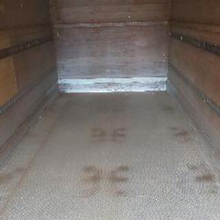 匝瑳市八日市場】No.B-21 (ワイド幅・高さあり) アルミコンテナ 長さ約