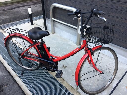 地域限定送料無料 パナソニック エーガールズ 新基準 8,9AH 赤