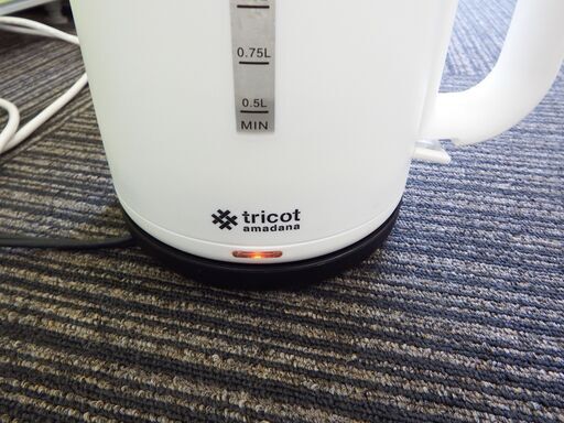 カインズ電気ケトルcz Dk900 スマイル 武蔵村山のキッチン家電 電気ポット の中古あげます 譲ります ジモティーで不用品の処分