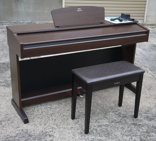 YAMAHA ヤマハ 電子ピアノ YDP-140 アリウス 88鍵盤 ダークアルダー調仕上げ GHS鍵盤 デジタルピアノ中古良好品