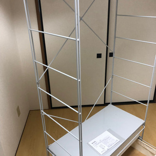 無印良品　スチールユニットシェルフ　ワードローブセット