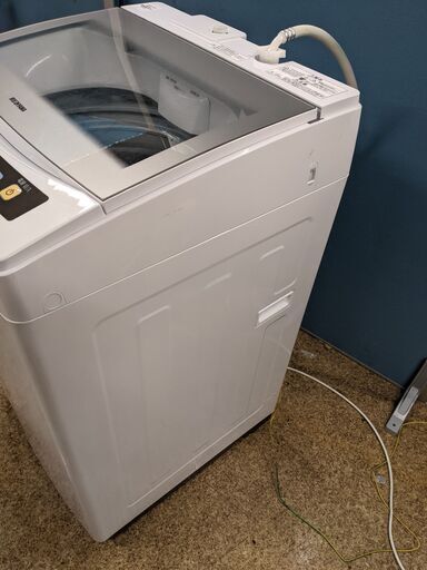 (売約済み)OS DY AB-114 20210916-511 2019年製　アイリスオーヤマ 7kg 全自動洗濯機 縦型 IAW-T701 風呂水ポンプ 節水 簡易乾燥機能付き