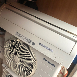 エアコン 6-8畳用 Panasonic 単身用 室外機付き 2015年製