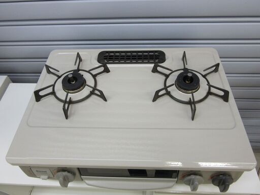 都市ガステーブル リンナイ 2017年製 RT33NJH 左強火 2口コンロ