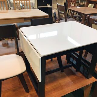 愛品館八千代店】ニトリ 伸長式ダイニング4点セット DTピア【愛八