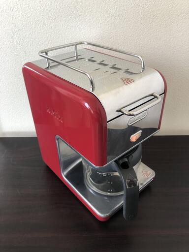 ケーミックス デロンギ ドリップコーヒーメーカー CMB6-RD 最大使用水量：0.78L