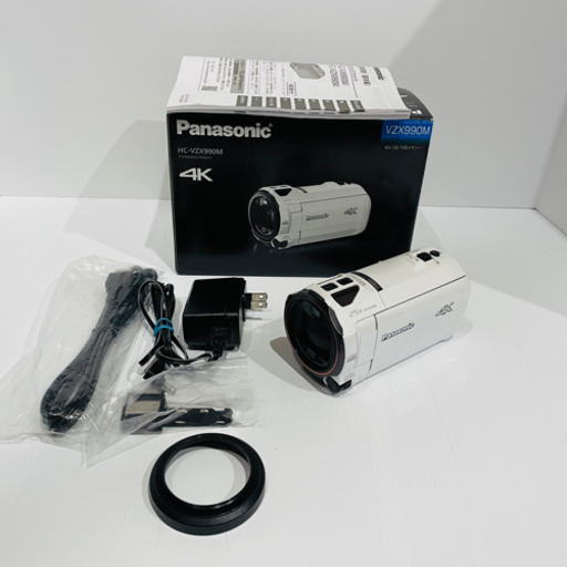 Panasonic パナソニック 4Kビデオカメラ VZX990M 64gb内蔵メモリー 社外バッグセット！
