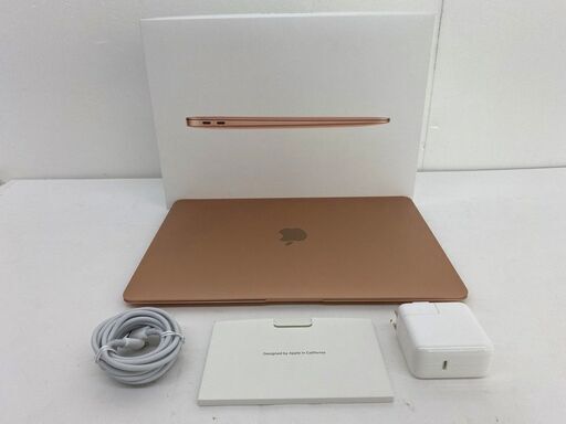 MacBook Air MGND3J/A M1 Chip 13インチ 8GB RAM 256GB SSD ゴールド