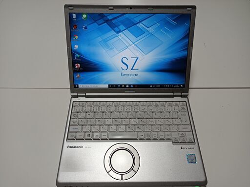 （お取引中）オフィス2019付き　小型軽量快適　Let's note SZ6/Core i5-7300U/SSD256GB/WEBカメラ/ 12.1インチ