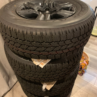 新品ハイラックス純正ホイール&DUNLOPデューラーAT265/65/17