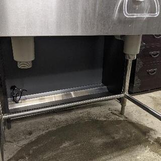 2槽シンク ステンレスシンク 流し台 蛇口付き 厨房機器 業務用 2槽シンク ステンレスシンク 流し台 蛇口付き 厨房機器 業務用