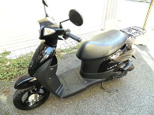 【動画あり】スズキ　レッツ　CA4AA　2018年車　原付　50CC　程度極上