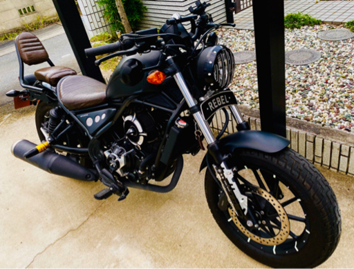 レブル250 新custom ハーレー仕様に