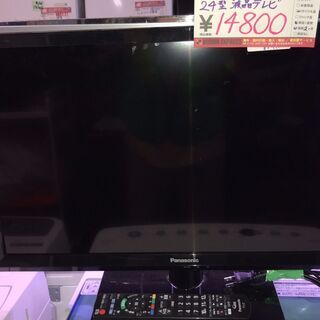 ☆中古 激安！！￥14,800！！Panasonic　パナソニック　24型液晶テレビ　2017年製　TH-24G300型　【BBI105】