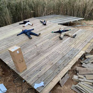 6メールコンテナ仮装、ログハウス、小屋、管理棟、バー、秘密基地 