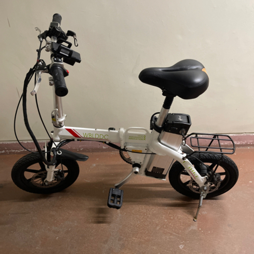 高価値 【ハイグレード】E-BIKE フル電動自転車 モペット 48V 折りたたみ 14インチ 電動アシスト自転車