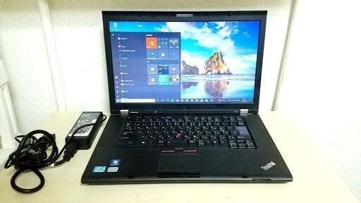 【販売完了】最新Windows10　Lenovo ThinkPad T520 Core i5-2410M/4GB/新品SSD 256GB/無線LAN/Sマルチ/office