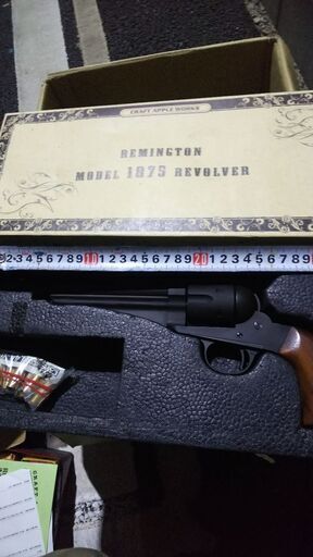 REMINGTON MODEL 1875 REVOLVER 未使用品