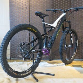 ■SPECIALIZED STUMPJUMPER FSR EXPART CARBON 6FATTIE 2017 スペシャライズド スタンプジャンパー L MTB マウンテンバイク 自転車 札幌発