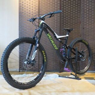■SPECIALIZED STUMPJUMPER FSR EXPART CARBON 6FATTIE 2017 スペシャライズド スタンプジャンパー L MTB マウンテンバイク 自転車 札幌発