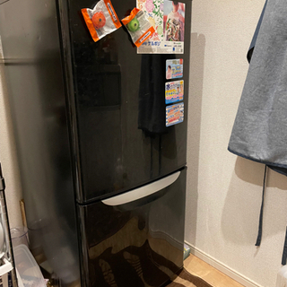 冷蔵庫　ブラック　(21日まで取り引き)