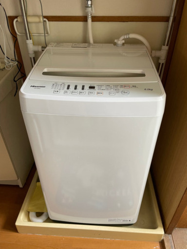 洗濯機　Hisense 2021年式