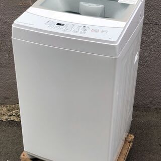 ㊼【6ヶ月保証付・税込み】美品 ニトリ 6kg 全自動洗濯機 NTR60 19年製