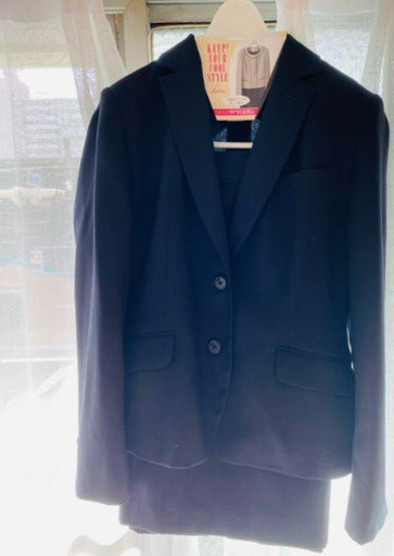 青山スーツ3点セット　テーラードジャケット スーツ　パンツスーツ　スカートスーツ