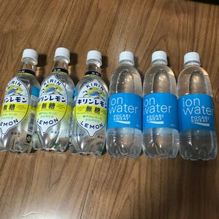 キリンレモン無糖＆ion water