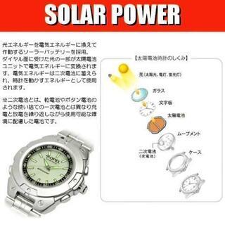 【OPEL/オペル】 ソーラー腕時計 アナログ ソーラーウォッチ...