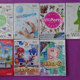 【ネット決済】Wiiゲームソフト7本