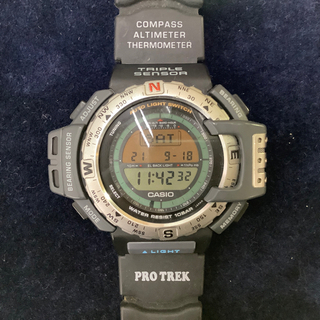 PRO TREK デジタル腕時計  PRT-40  ラバー…