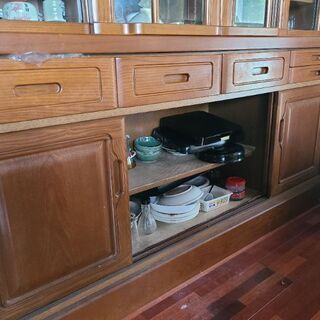 高級食器棚　美品
