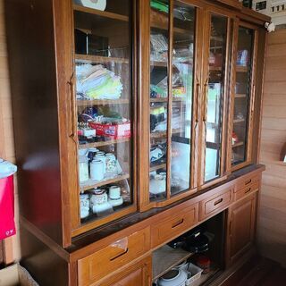 高級食器棚　美品