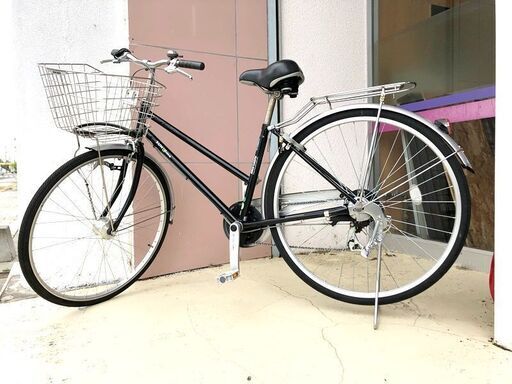 札幌近郊　送料無料　マルイシ自転車 Maruishi 27インチ 軽快車 6speed  オートライト