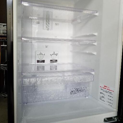 値下げ⤵️8000円三菱2017年式2枚扉の冷蔵庫、人気のブラック