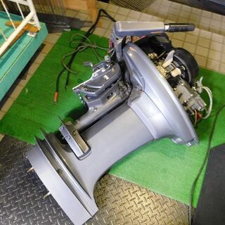 現状品 YAMAHA ヤマハ 40馬力 2ストローク エンジン船外機 CV40 40XWH　ジャンク