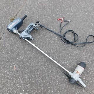 動作品 YAMAHA ヤマハ 12V マリンモーター M-15L 船外機 エレキ