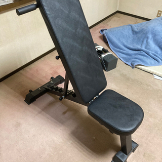 【新品】可変式ブロックダンベル41kg×2 トレーニングベンチ