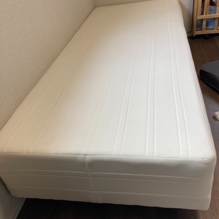 【ネット決済】脚付きマットレス　スモールサイズ　一体型ベッド