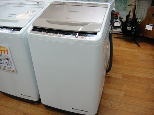 日立 9㎏洗濯機 2017年製 BW-V90B【モノ市場東浦店】131