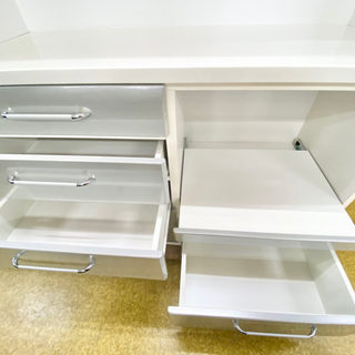 シギヤマ家具】食器棚☆収納力バツグン!! ホワイト