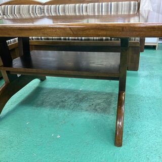 ★コーナーソファ テーブルセット★収納付き 家具 ソファ ダイニング リビング 福島 郡山市