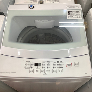 全自動洗濯機　ニトリ　2019年製　6.0kg