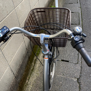 【電動自転車】ヤマハ　パスナチュラ　8.9ah新品バッテリー付　リヤタイヤ、サドル新品❗️若林自転車　膳所店SALE 電動自転車】ヤマハ パスナチュラ 8.9ah新品バッテリー付 リヤタイヤ