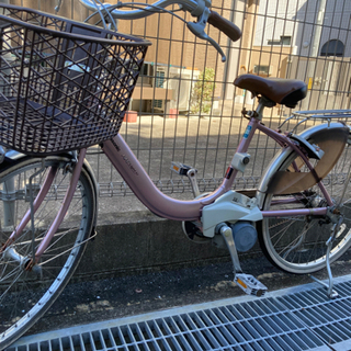 【ネット決済・配送可】Panasonic 電動自転車　24インチ
