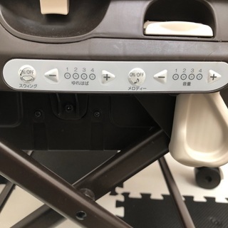 最終値下げ】コンビ ネムリラ オートスイング ハイローチェア エッグ  