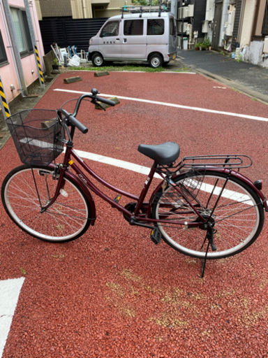 【ほぼ未使用】自転車 26インチ ママチャリ