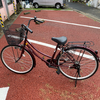 【ネット決済】【ほぼ未使用】自転車 26インチ ママチャリ