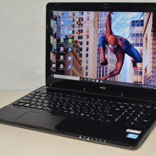ノートパソコン NEC LS350/M Windows10+office 新品爆速SSD256GB i3-3120M/メモリー4GB/ブルーレイ/15.6インチ/HDMI/無線/便利なソフト多数 ノートパソコン NEC LS350/M Windows10+office 新品爆速SSD256GB i3